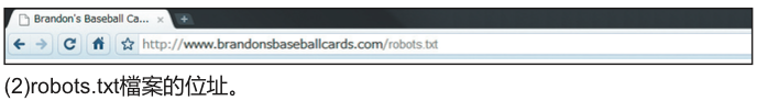 robots.txt 檔案位置