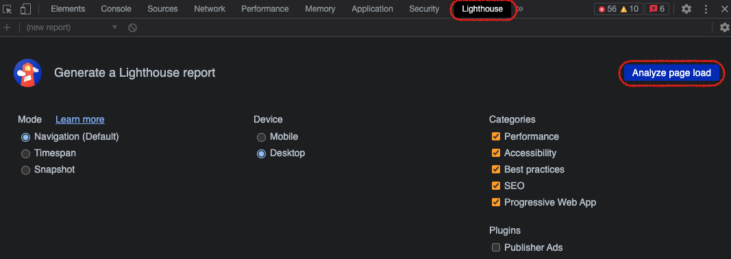 Lighthouse debugging for Cumulative Layout Shift (CLS)