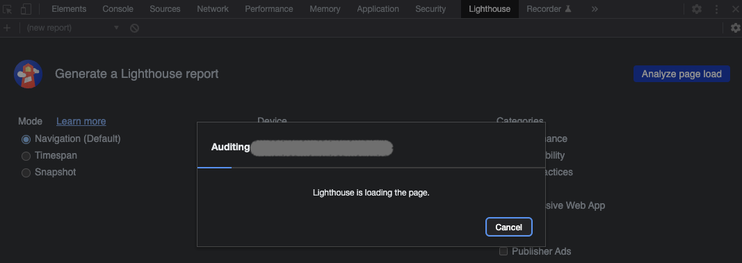 Lighthouse debugging for Cumulative Layout Shift (CLS)